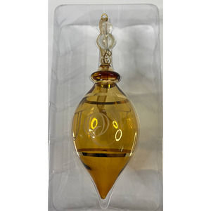 Hallmark Keepsake Perfect Harmony Joy Etched Glass Ornament 2002